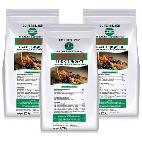 MILLER GREENHOUSE SPECIAL 20-20-20+TE 2,27 Kg