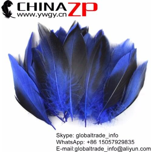 CHINAZP Wholesale bulk Feathers 100pieces/lot High Quality Eco-frindely Dyeing Lime Green Mallard Duck Flank Feathers