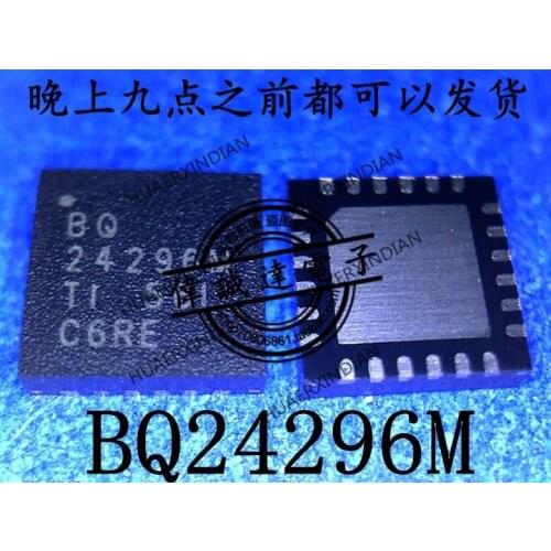 1Pieces New Original BQ24296MRGER BQ24296M BQ24296W VQFN24 In Stock Real Picture