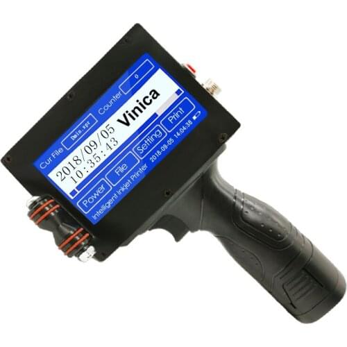 Handheld code printing inkjet printer machine M6 printer inkjet