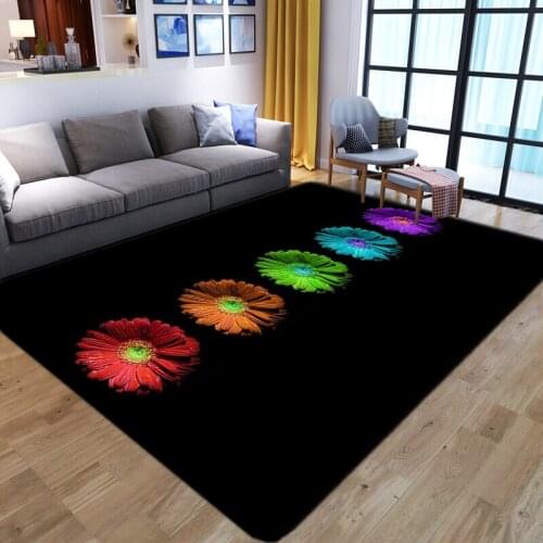Nordic Geometric Printed Carpets for Living Room Bedroom Area Rug Family Sofa Antislip Floor Mat Home Decor Washable Large Rugs