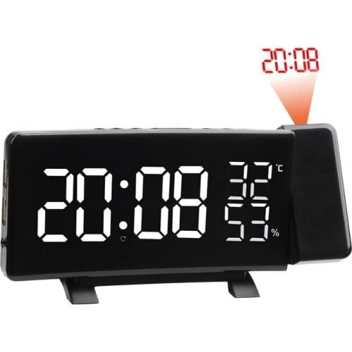 Intelligent Digital Clock Weather Station Display Alarm Calendar Clock Function Thermometer Wireless Temperature Humidity Meter