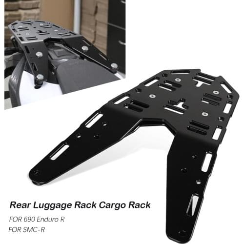 Rack Aluminum Alloy Luggage Rear Carrier Trunk for 690 Enduro R 690SMC-R SMCR 2019 2020 2021 Rear Shelf Cycling Bicycle Racks