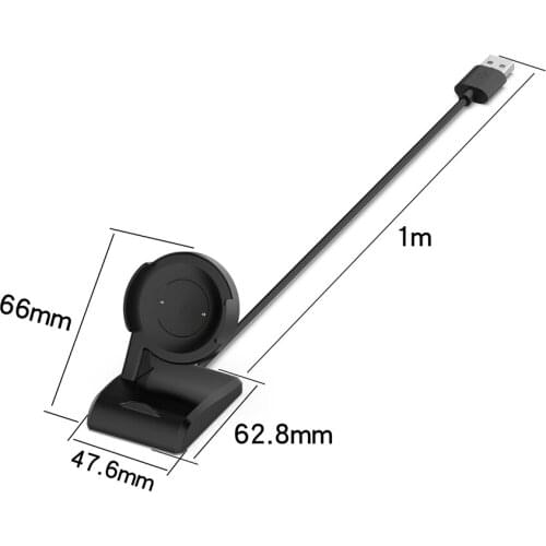 Replacement Watch Charger For Color Watch Accessories Vertical Charging Dock with 1m Charging Cable Phone Bracket Stand