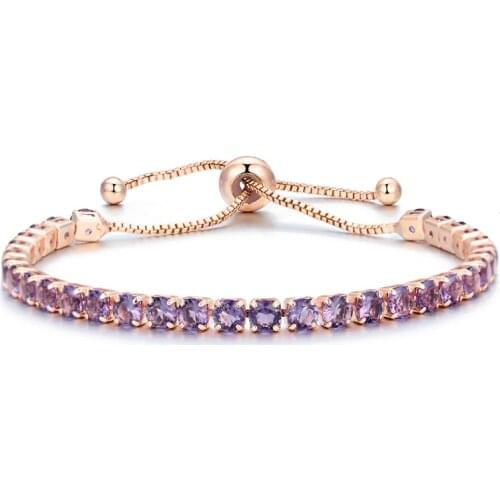 ZOSHI New Fashion Adjustable Bracelets For Women Pulseras Mujer Wedding Crystal Bracelet Charm Femme Party Jewelry Friend Gift