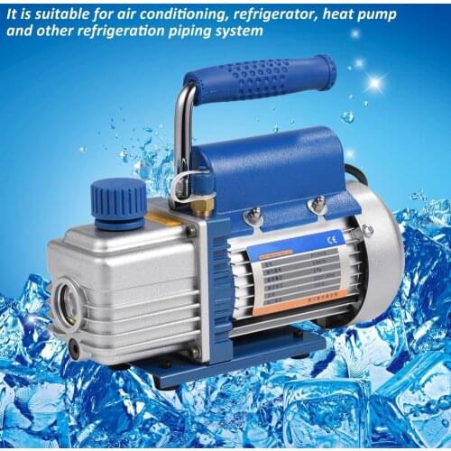 150W 220V Portable Air Vacuum Pump for Air Conditioning / Refrigerator Cast Steel Electric Vacuum Pump Automatic Vacuum Pump