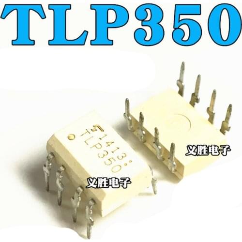 2PCS New TOSHIBA TLP350 SMD SOP8 In-Line DIP8 IGBT Drive Isolator Optocoupler