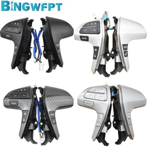 4Color) For Toyota Camry Corolla Highlander Innova Hilux Vigo 84250-06160 Steering Wheel Audio Control Button Bluetooth Switch