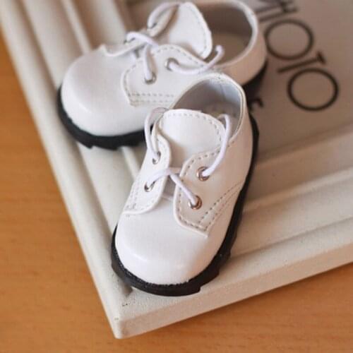 New Arrival One Pairs 11/3 1/4 Leather Doll Shoes BJD SD Boy Dolls Accessories