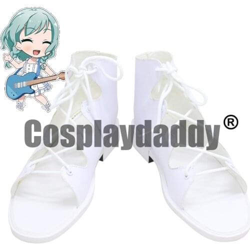 BanG Dream! Bandori Haneoka Pastel Palettes Hikawa Hina chin Important Opportunity Ver. Game Cosplay Sandals Shoes X002
