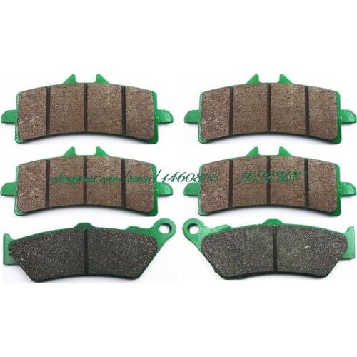 For DUCATI 1198 DIAVEL TITANIUM 1200 AB S Std 2015 Disc Brake Pads Pill Front Rear