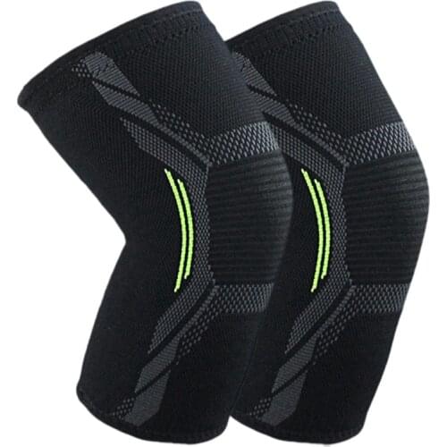 Breathable Basketball Football Sports Kneepad High Elastic Volleyball Knee Pads Brace Training Knee Support Protect