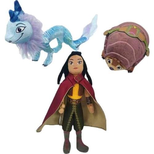 Disney Anime Movie Raya And The Last Dragon Stuffed Animals Plush Toy Cute Stuffed Doll Kawaii Room Decor Plush Toy For Kid Gift