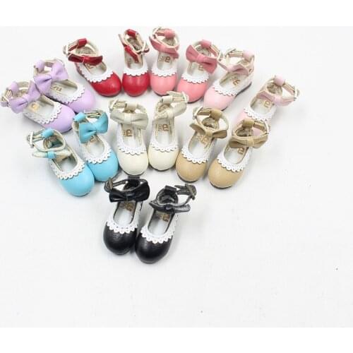 DBS Lace big bow tie shoes suitable blyth 30cm bjd JerryB MMK Azone joint body