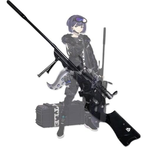 Hot Game Arknights Andreana Gun Weapon Cosplay Props Weapons for Party Halloween Cosplay Party Props Accessories Game Fans Gift