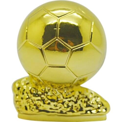 Small Golden Ball Trophy Model 3cm Height Metal Cup Fans Souvenirs Collectibles Gift
