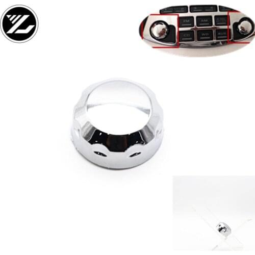 Motorcycle modified decorative parts for HONDA Golden Wing GL1800 adjustment button Electroplated audio switch control button