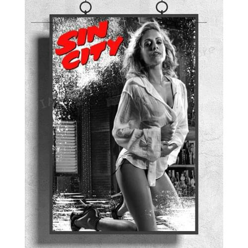 NJ544 SIN CITY Movie Brittany Murphy Wall Sticker Silk Poster Art Home Decoration