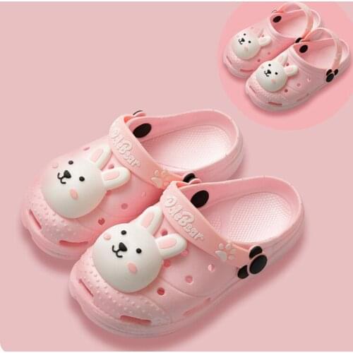 New Boy Girl Cartoon Sandals Shoes 2021 Summer Todder Flip Flops Baby Indoor Slippers Beach Swimming Slipper Cute Girl Sandals