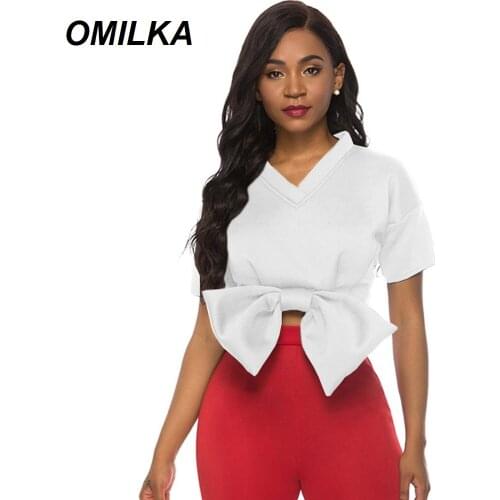 OMILKA Womens Summer T-shirts