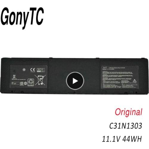 GONYTC Genuine C31N1303 Battery For Asus ROG Essential PU401 PU401L PU401LA 11.1V