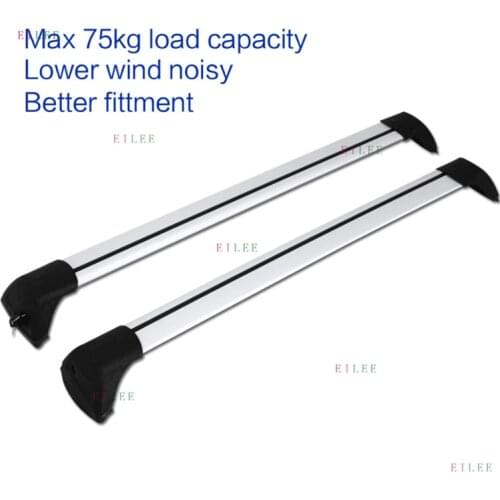 2 Pieces/set Crossbars FIT for Jeep Compass 2011-2016 New Arrival Baggage Luggage Roof Rack Rail Cross Bar