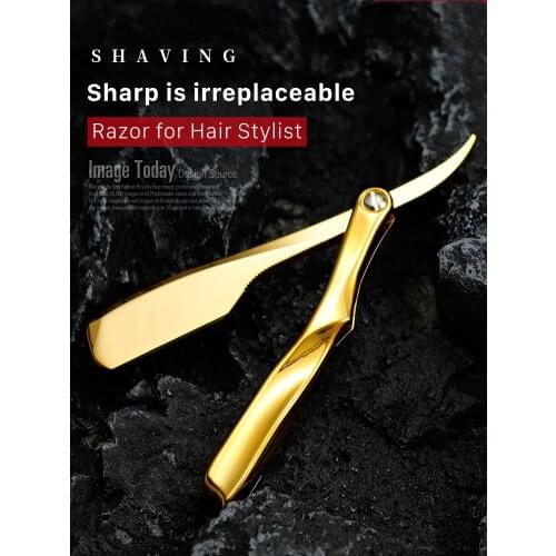 Manual ABS Handle Shaving Razor Mens Razor Professional Barber Hair Cut Razor Change Blade Type Shaving Knife FREE 5 Blades