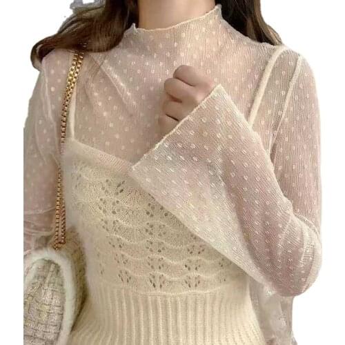 TOKITIND Blouses With Sleeves