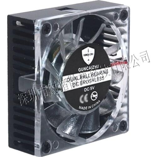 DC 4015 cooling fan With heat sink Hydraulic bearing 5V 40*40*15mm cooling fan 6000RPM 0.65W cooling fan 2PIN