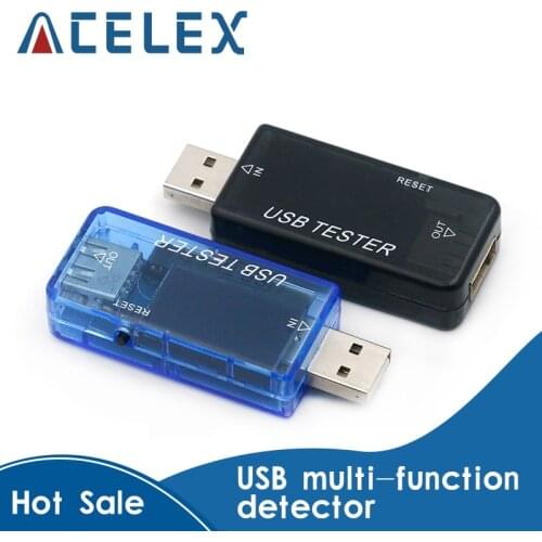 8 in 1 power bank charger indicator USB tester Digital voltmeter current voltage meter amp volt ammeter detector