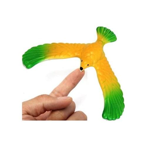Magic Balancing Bird Science Desk Toy W/ Base Novelty Eagle Fun For Educational Equipment
