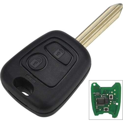 XRSHKEY 2 Button Remote Car Key 434mhz with 46 chip SX9 blade For Cit*roen Saxo Picasso Xsara Picasso Peuge 106 206 306