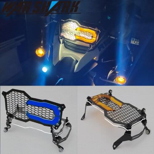 Motorcycle Headlight Grille Guard Cover Protector Grill Fog Lamp Protection For BMW R1200GS ADV R1200 GS R1250GS Adventure/LC