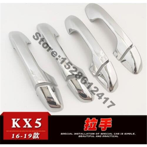 ABS Door Handle Bowl Door handle Protective covering Cover Trim fit for 2016-2019 new KIA Sportage KX5 Car styling