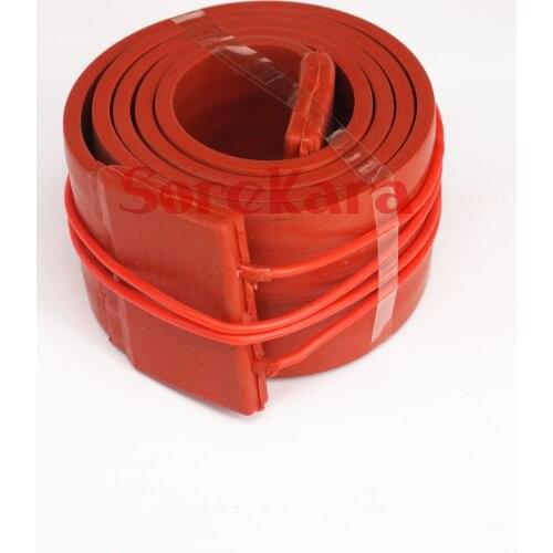 110V AC 50x1000mm 150W Waterproof Flexible Silicone Rubber Heater Heating Belt Unfreezer for Pipeline