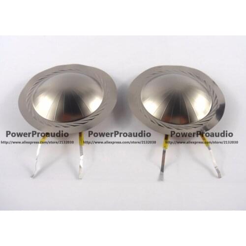 2pcs 8 ohm Tweeters Diaphragm , voice coil Repair Kit VC 51.00mm Flat Wire