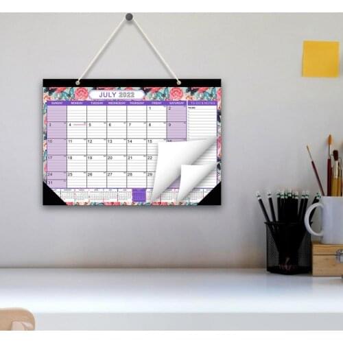 2021-2022 Desk Calendar 18 Months Large Monthly Desk Calendar July 2021 December 2022 For Home Office