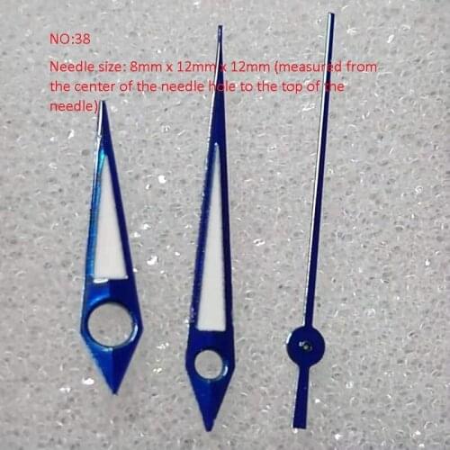 Watch accessories watch pointer 3-pin mens model is suitable for 8200 movement, pointer size 8mm x12mm x12mm/No.0038