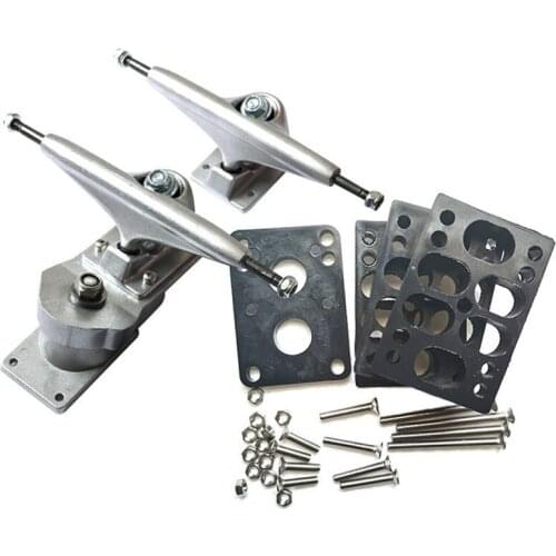 CX7 Bridge Skateboard Trucks Long Plate Bridge Base Modification Surfskate Bridge Shock Absorption 6.25Inch