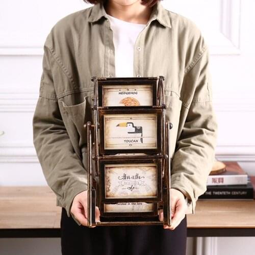 5 Inch DIY Ferris Wheel Combination Photo Frame Unassembled Detachable Family Photograph Ornament Wedding Picture Home Decor