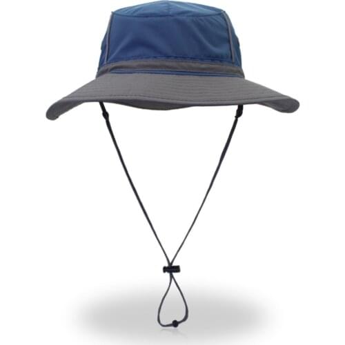 Summer Boonie Bucket Hats For Mens Fisherman Hats With Wide Brim Sun Fishing Bucket Hat