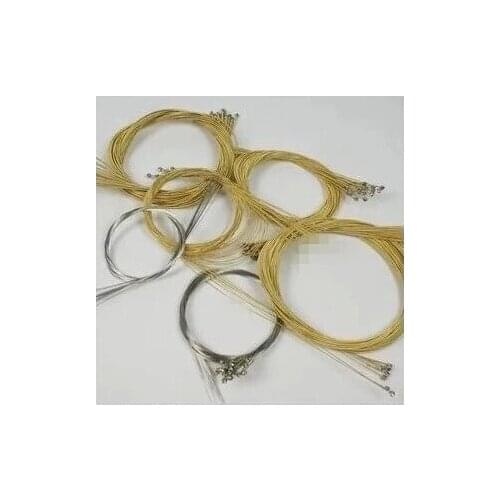 Five sets of folk guitar strings 1 2 3 4 5 6 line Acoustic guitar monochord