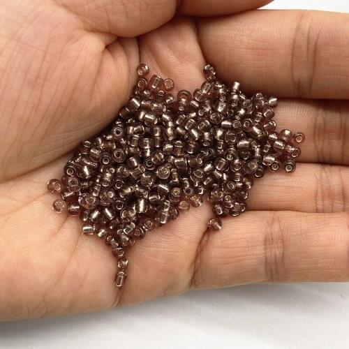 New 15g 2--4mm Glass Seed Spacer Beads Austria Crystal Round Hole Beads for Kids Jewelry DIY Making Necklace Earring #13