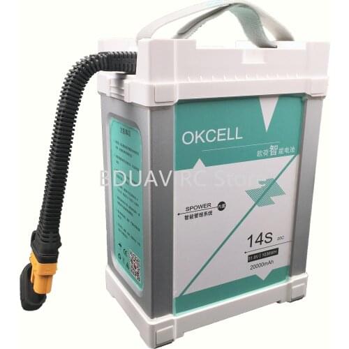 Original OKCELL 51.8V 14S 20000mah Battery for agriculture drone