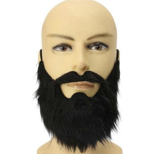 Savage Pirate Decoration Masquerade Props Children Fake Beard Funny Props Mustache Halloween Party Decoration Supplies