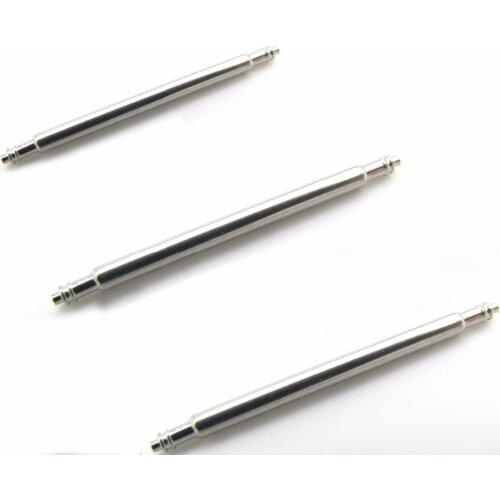 1pc 8 10 12 13 14 15 16 17 18 19 20 21 22 23 24 26 28mm 1.8mm Diameter Steel Watch Band Spring Bars Pin Part Tools Double Push