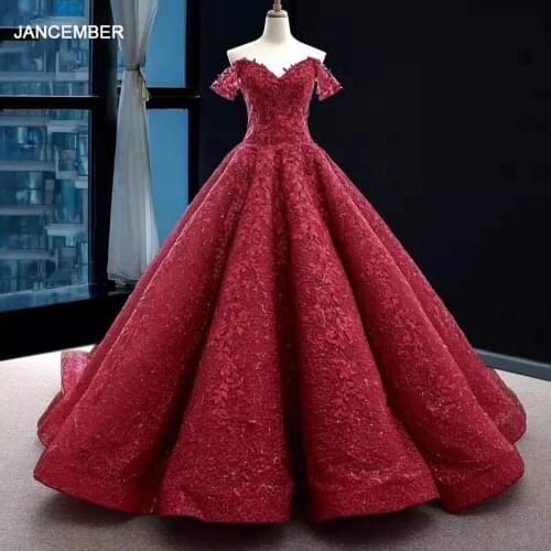 RSM66601 Red Sexy Heart-shaped Collar Women Evening Dresses Flowers Print Decorative Frill Party Dress Vestidos De Festa Longo