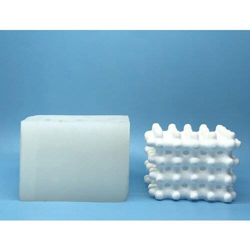 3D Cube Silicone Mold for Baking Chocolate Cake Dessert Mould Pastry Mousse Trifle Pudding Jelly Cheesecake Candle Making DIY