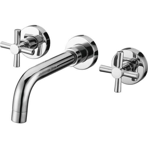 Bath faucet bath mixer bathroom cabinet double wall mounted mixer kitchen faucet BF006