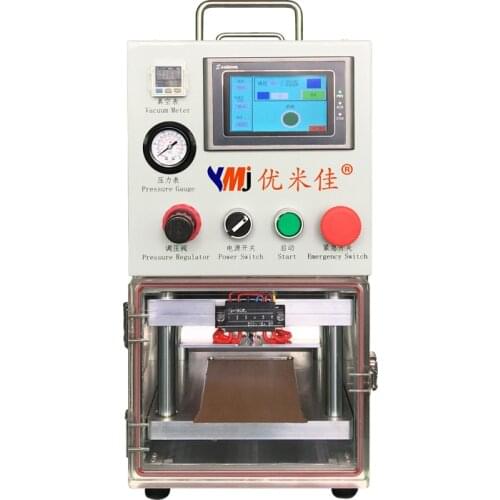 YMJ Vacuum OCA Laminating Machine For Sumsung Edge S6 S6+ S7 S8 S8+ S9 S9+ Note8 Curved Edge Touch Screen Refubishing Machine
